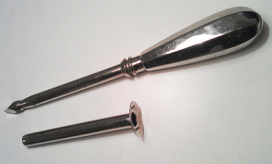 @LPM
<br/>
Trochar and cannula
<br/>
<em>Gardner, Edinburgh</em>